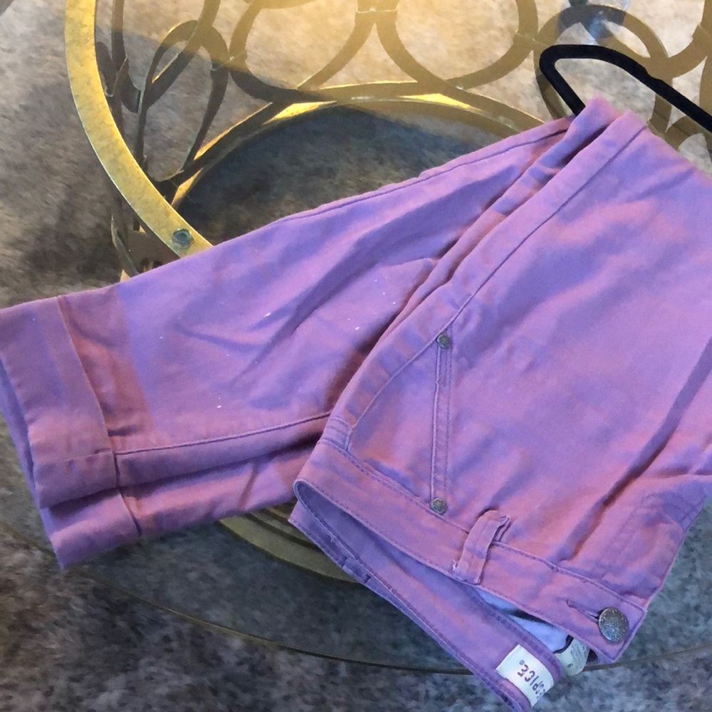 Lavender Cuffed Pants